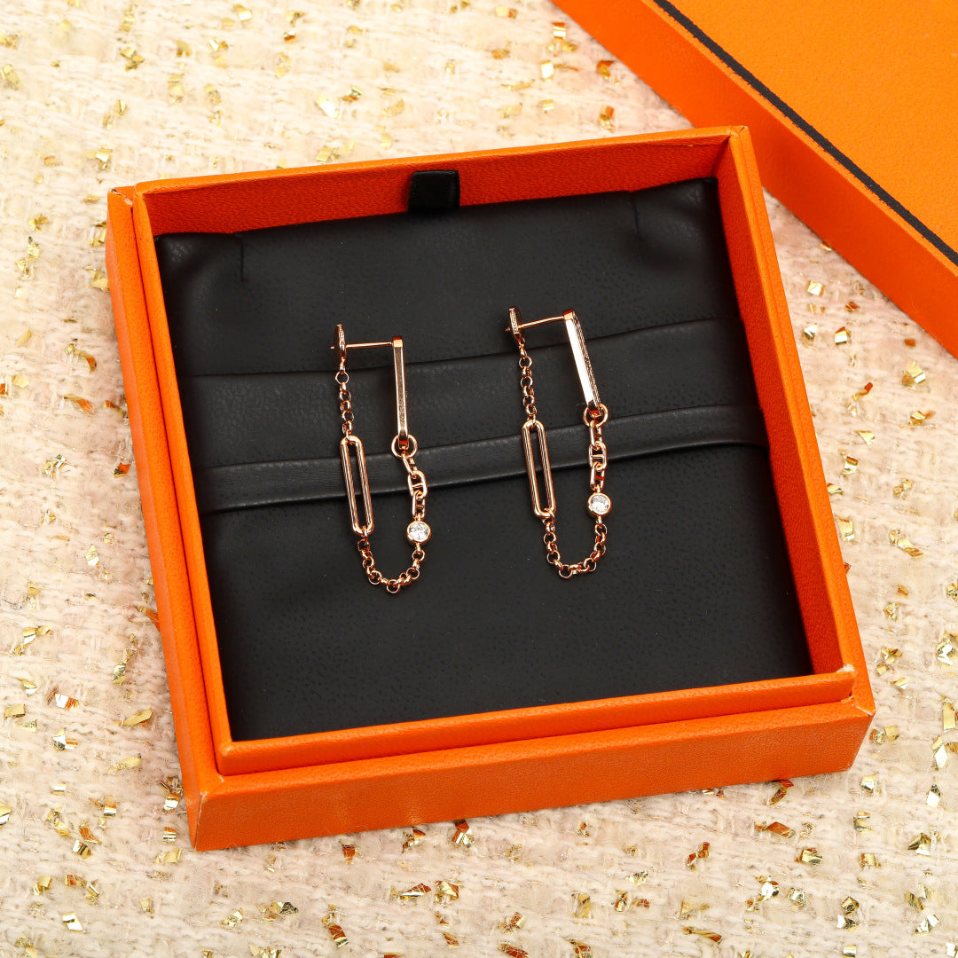 【関税負担なし・送料無料・代引可】エルメス ピアス 未使用 箱付き