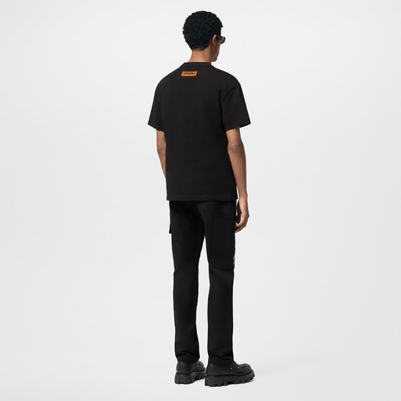 LV エンブロイダードシグネチャーコットンTシャツ