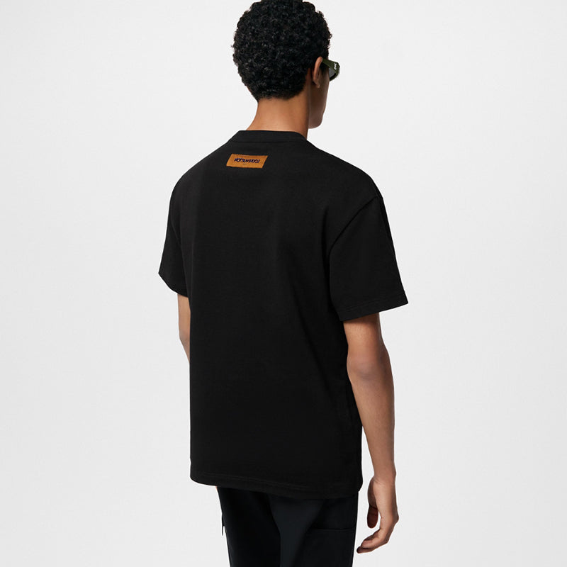 LV エンブロイダードシグネチャーコットンTシャツ