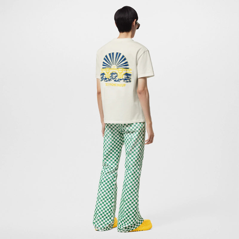 LV インターシャTシャツ