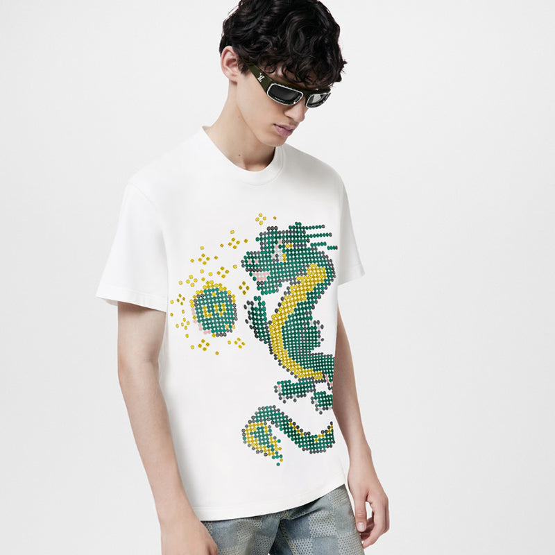 LV ショートスリーブコットンTシャツ