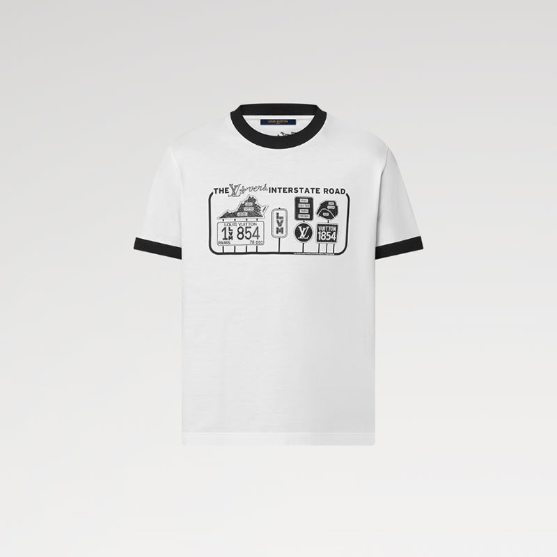 LV エンベリッシュドコットンTシャツ