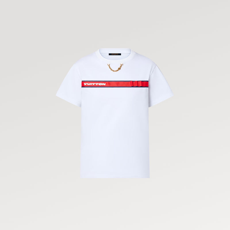 LV ヴィトン バンド付きTシャツ