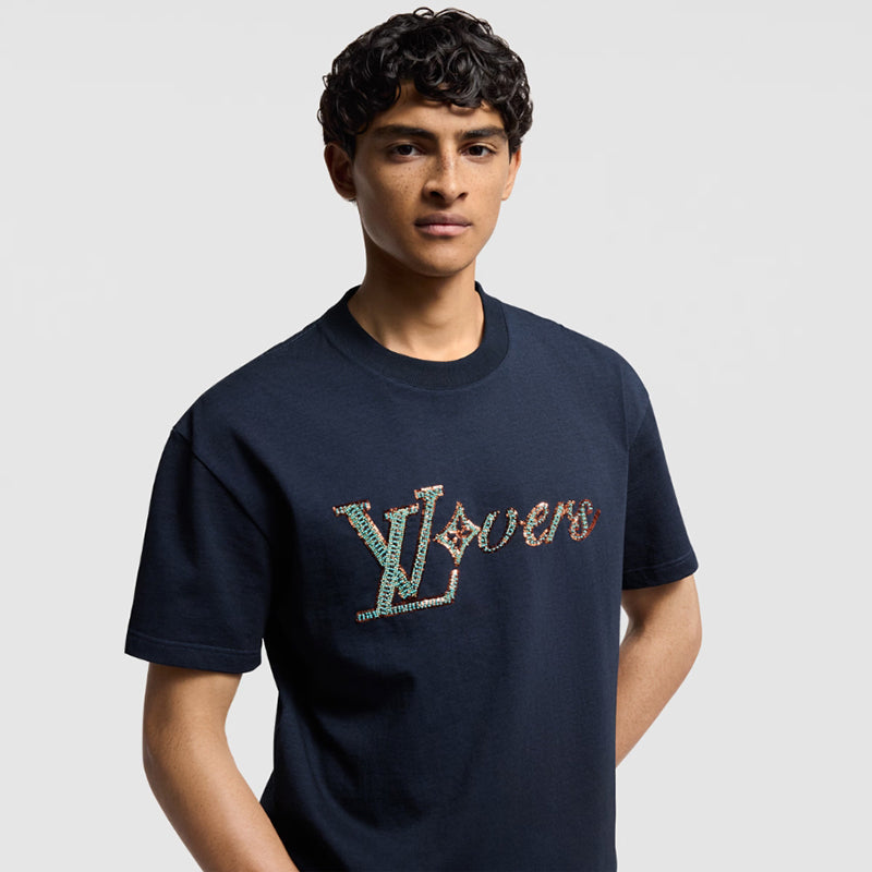 LV VersエンベリッシュドショートスリーブTシャツ