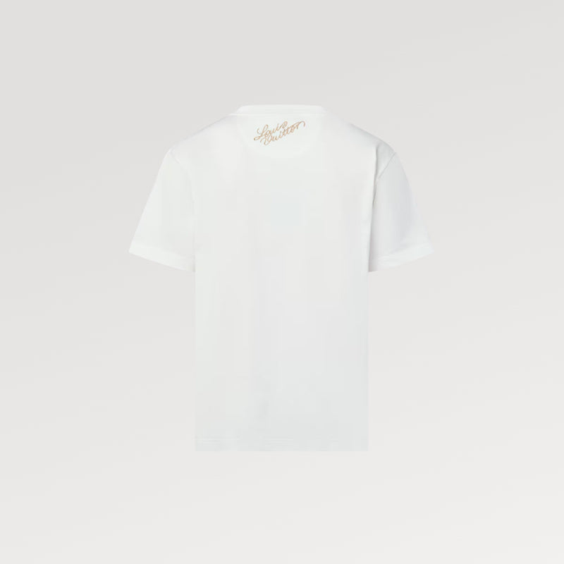 LV エンベリッシュドコットンTシャツ