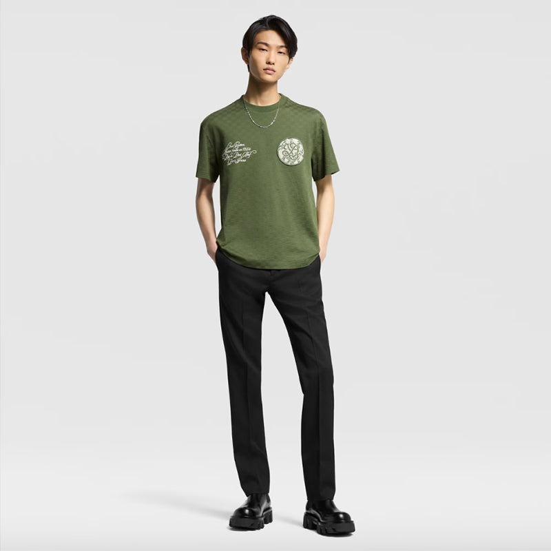 LV ダミエピケTシャツ