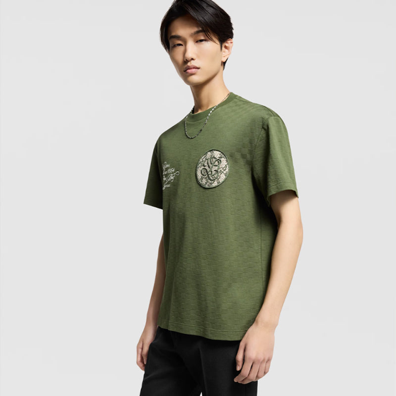 LV ダミエピケTシャツ