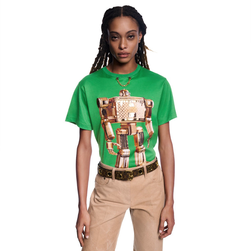 LV ロボットプリントTシャツ
