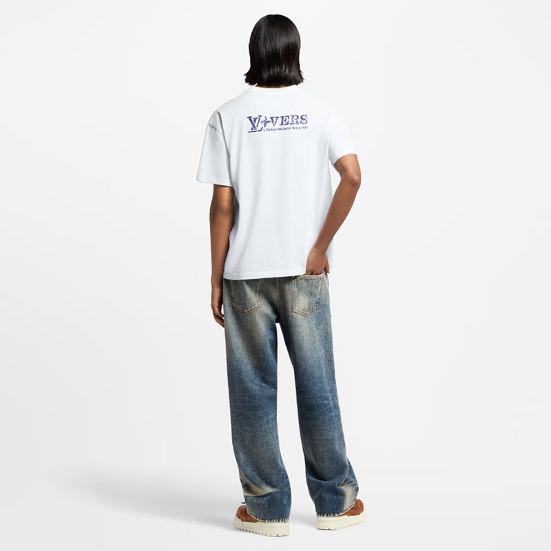 LV エンベリッシュド グラフィックコットンTシャツ
