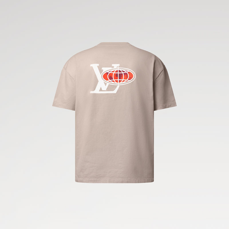 LV エンベリッシュド グラフィックコットンTシャツ