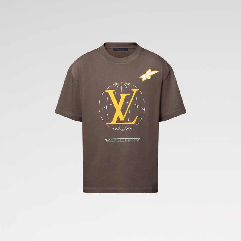 LV ウォッシュドエンベリッシュド コットンTシャツ