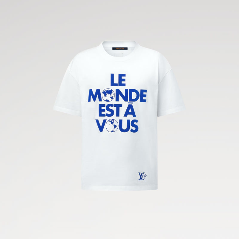 LV グラフィック コットンTシャツ
