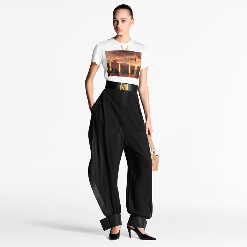 LV x ローラン・グラッソ プリントTシャツ