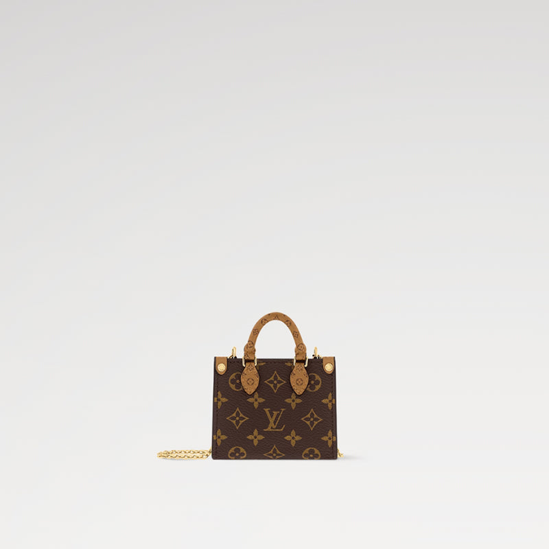LV バッグチャーム･マイクロ オン ザ ゴー   Ref:M02133