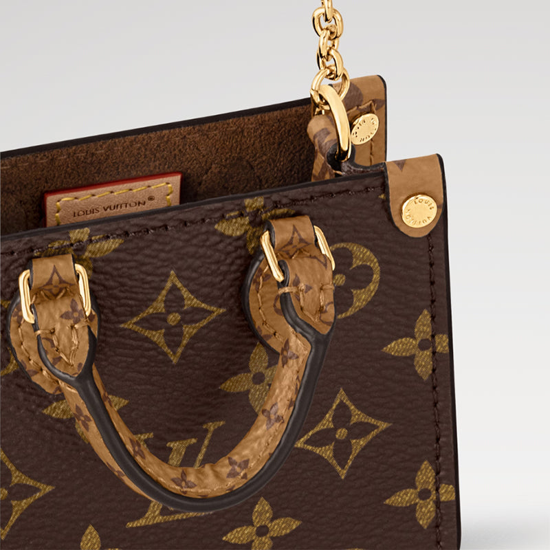 LV バッグチャーム･マイクロ オン ザ ゴー   Ref:M02133
