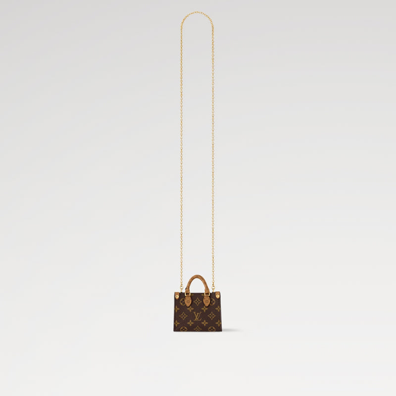 LV バッグチャーム･マイクロ オン ザ ゴー   Ref:M02133