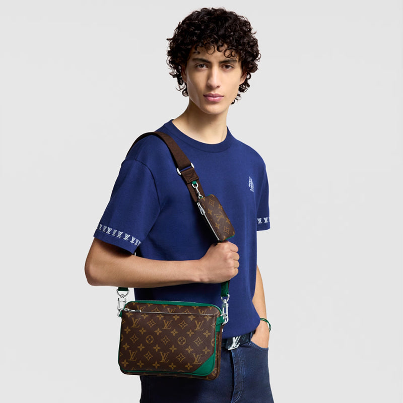 LV トリオメッセンジャーバッグ   Ref:M12766