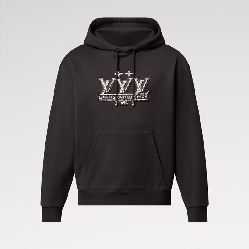 LV パールエンベリッシュド フーディ