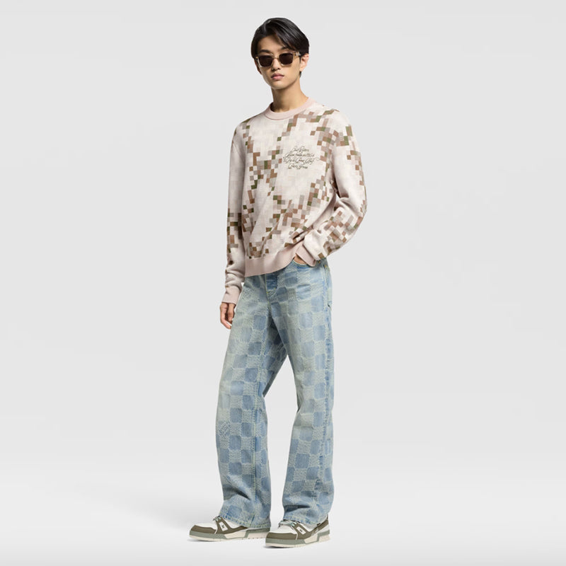 LV グラフィッククルーネック