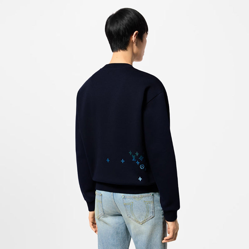 LV エンブロイダードコットンスウェットシャツ