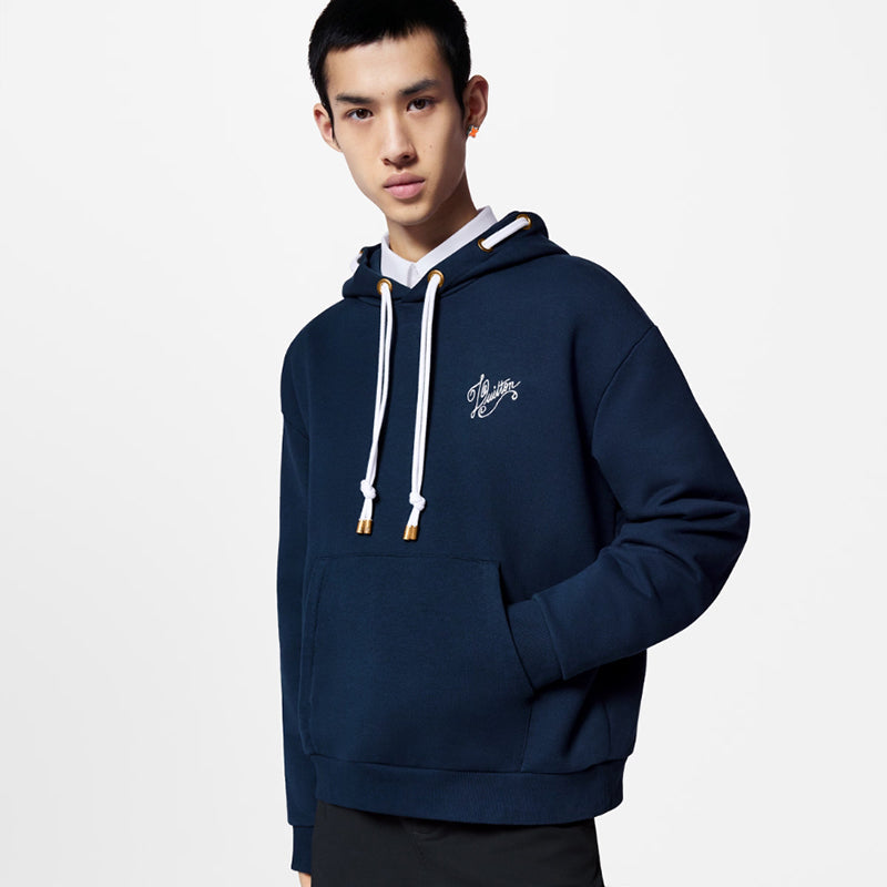 LV コットンジャージーフーディ