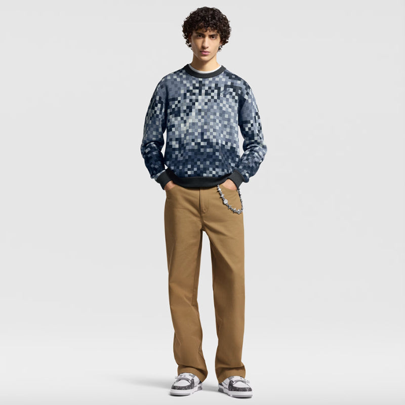 LV Versダモフラージュジャカードプルオーバー