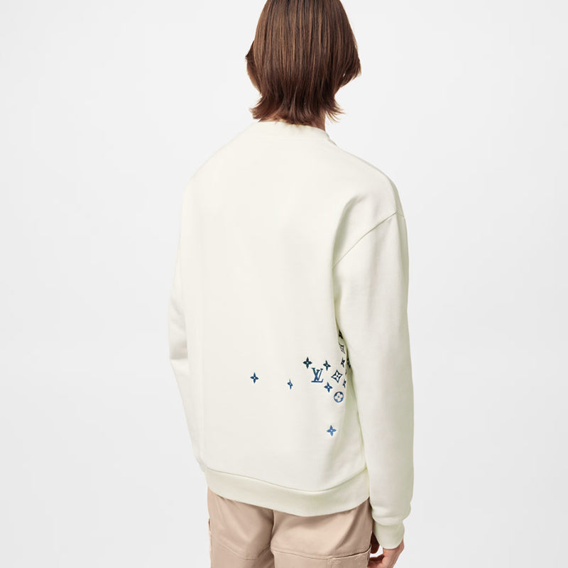 LV 刺繍入りスウェットシャツ