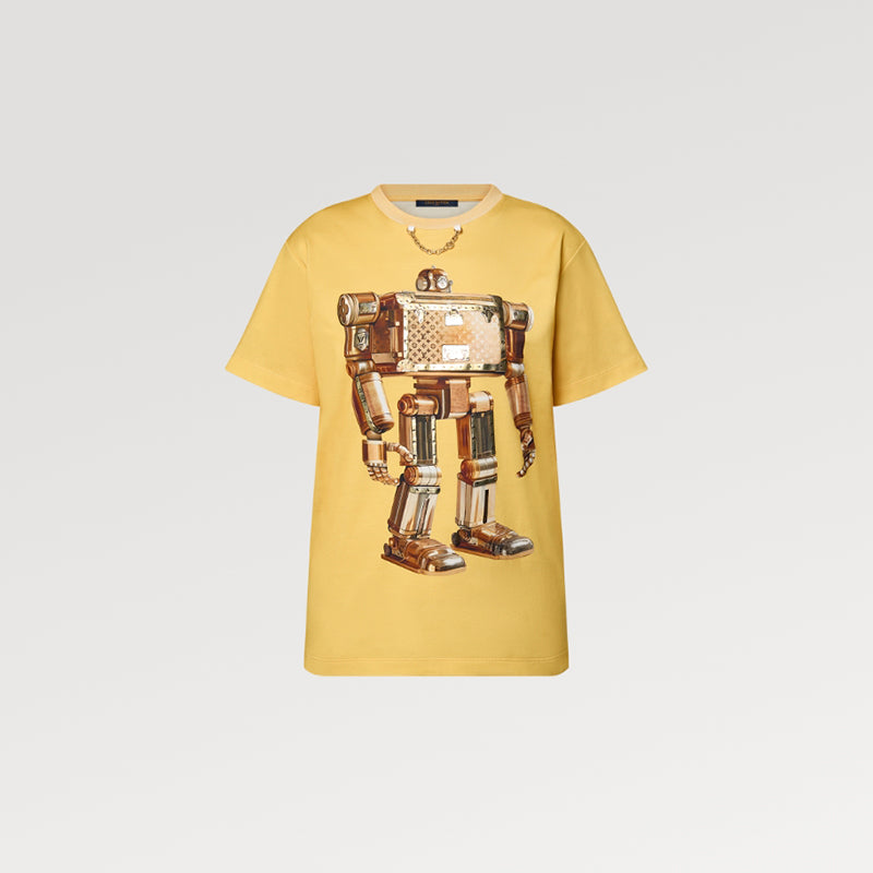 LV ロボットプリントTシャツ