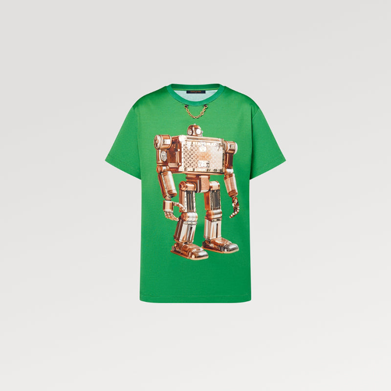 LV ロボットプリントTシャツ