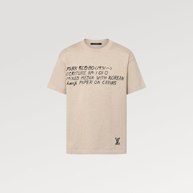 LV x PARK SEO BO コットン 半袖 クルーネック シャツ