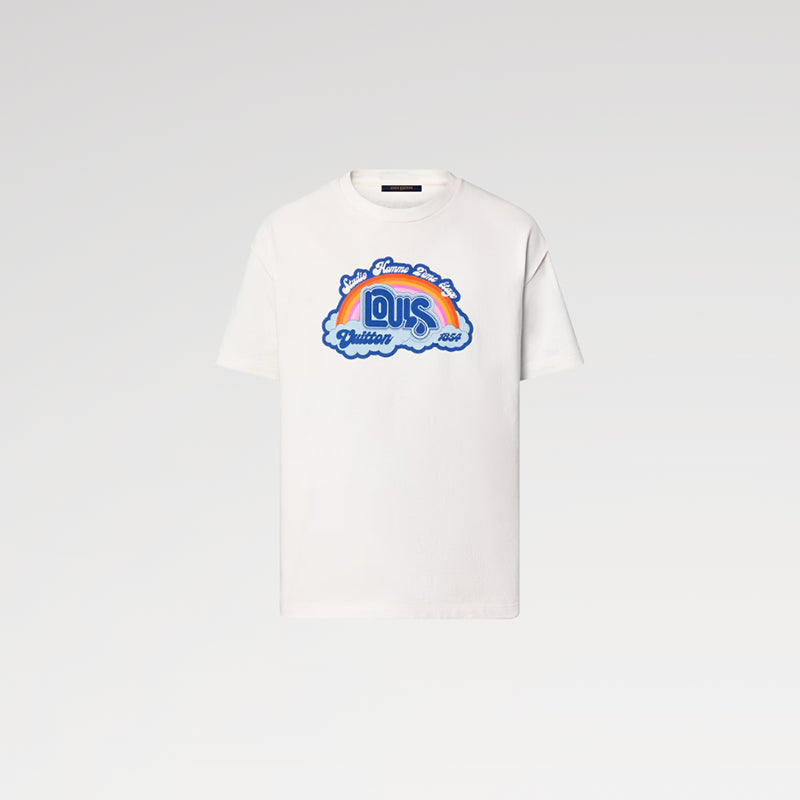LV レインボープリントTシャツ