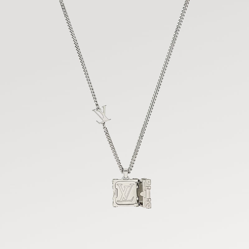 LV トランクロケットペンダントネックレス   Ref：M00527