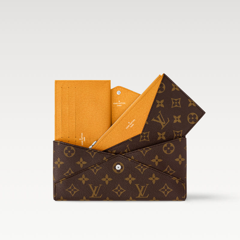 LV 切り紙オーガナイザーウォレット   Ref：M12358