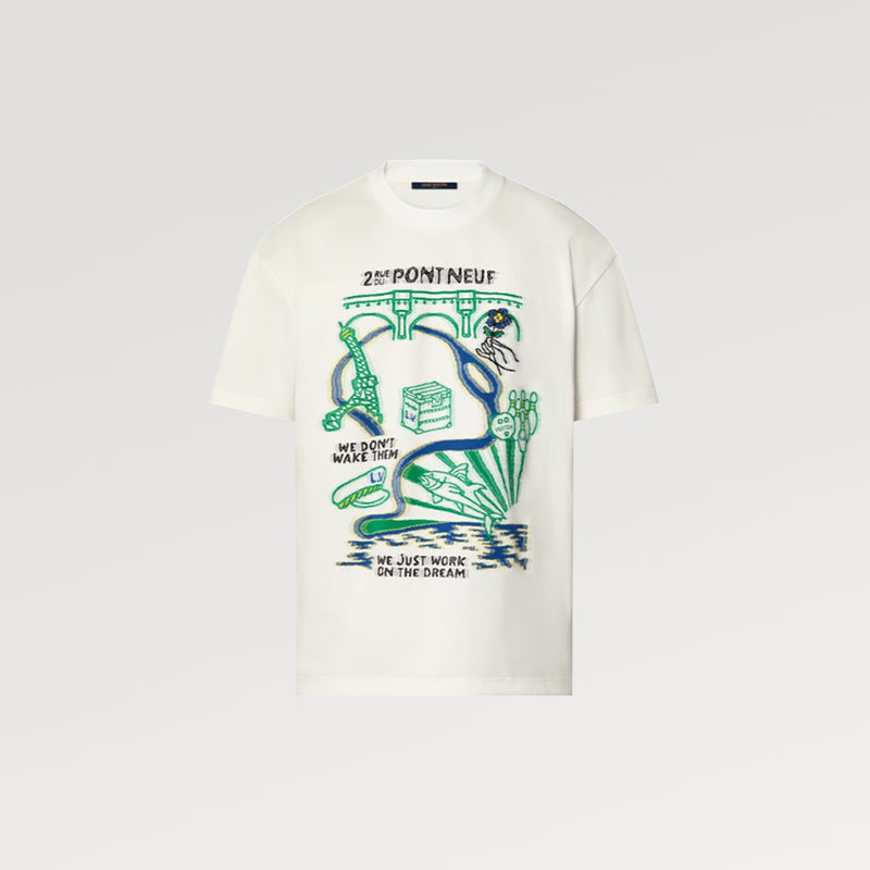 LV インターシャTシャツ