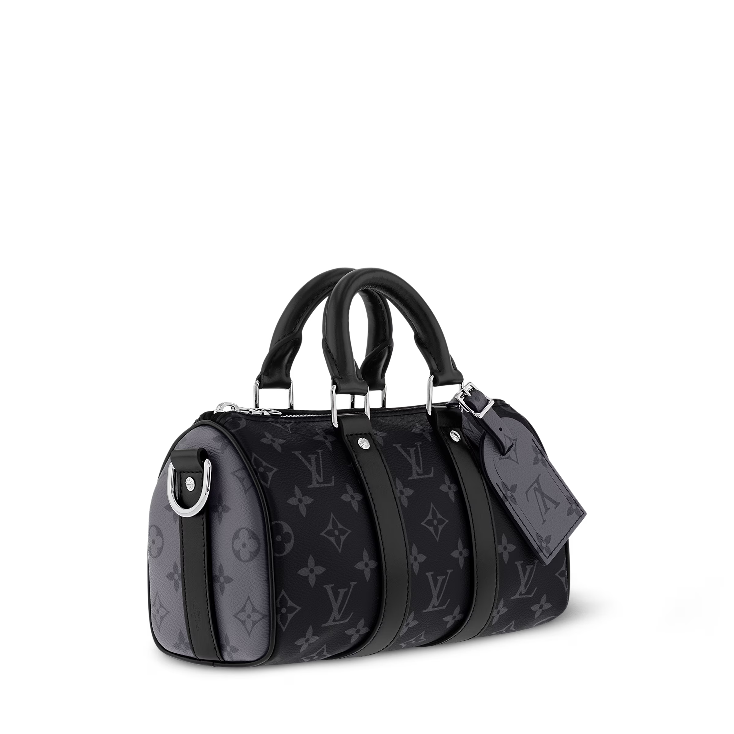 【期間限定特価】LV キーポル・バンドリエール 25 モノグラム・エクリプス