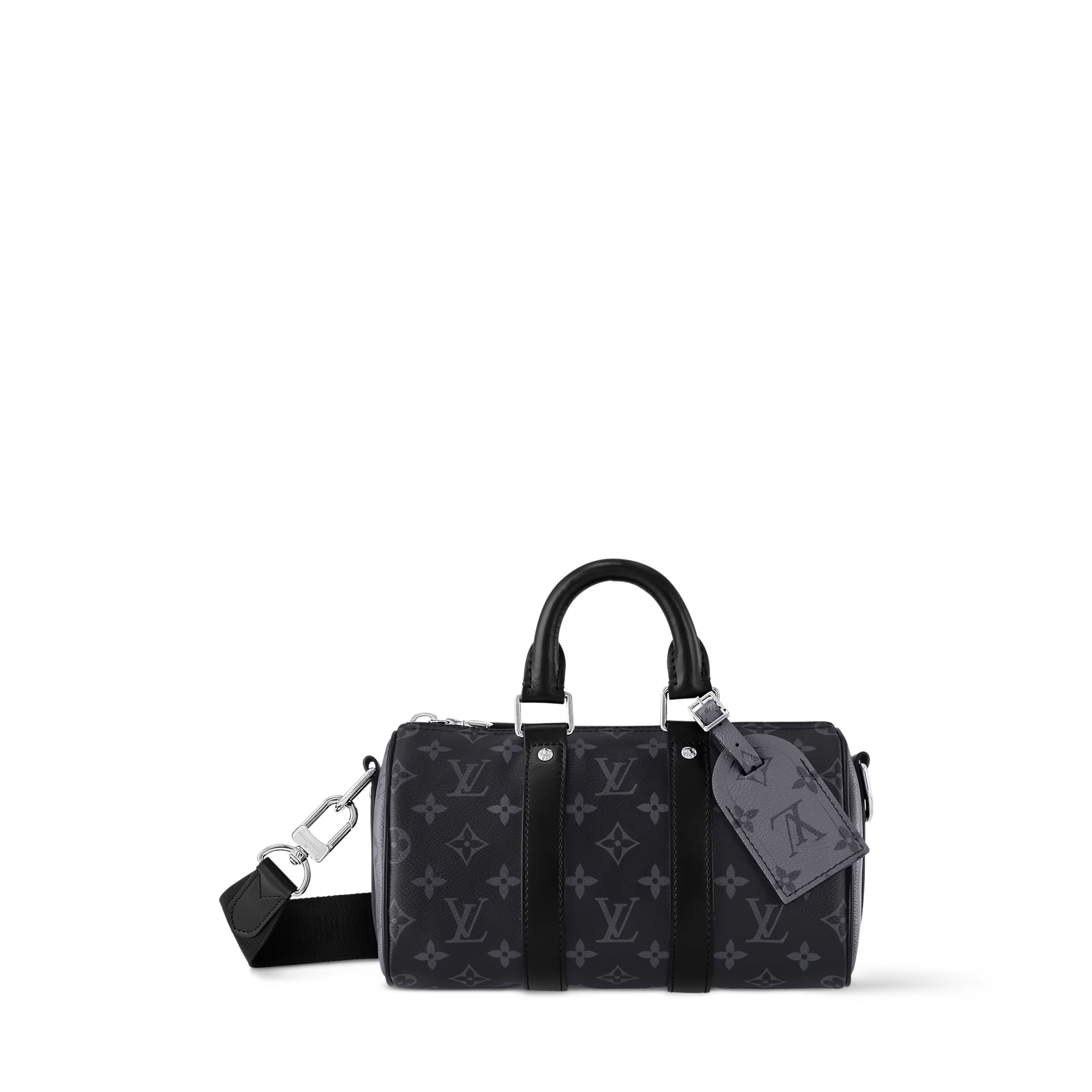 【期間限定特価】LV キーポル・バンドリエール 25 モノグラム・エクリプス