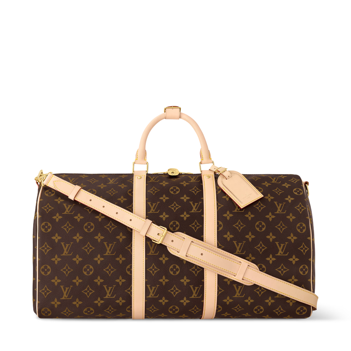 【期間限定特価】LVキーポル・バンドリエール 50 モノグラム・エクリプス